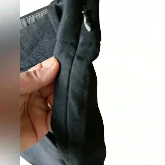 J Crew size 2 black wool Minnie trouser/ pant . Side zip, flat front, hi waist. - Picture 4 of 13